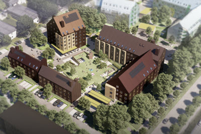 NIMAB bygger 186 studentlägenheter i Lund